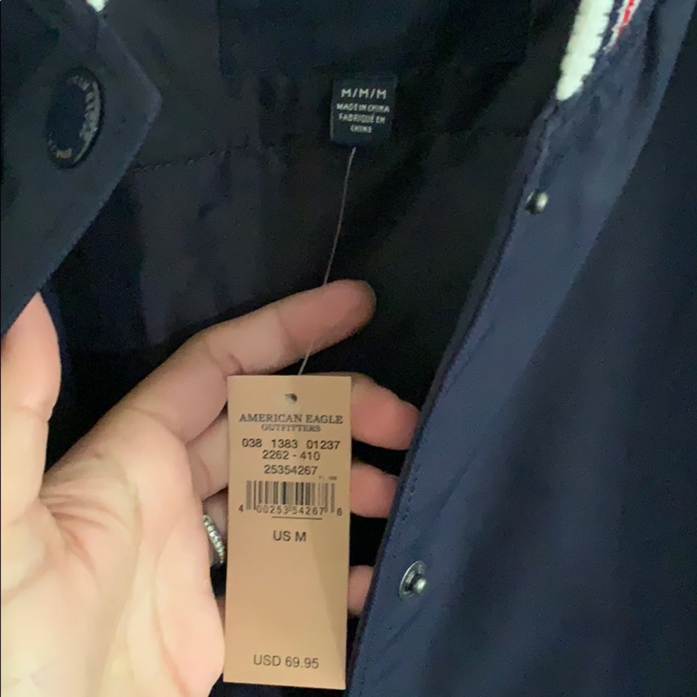 American eagle outfitters varsity bomber jacket - Picture 3 of 8